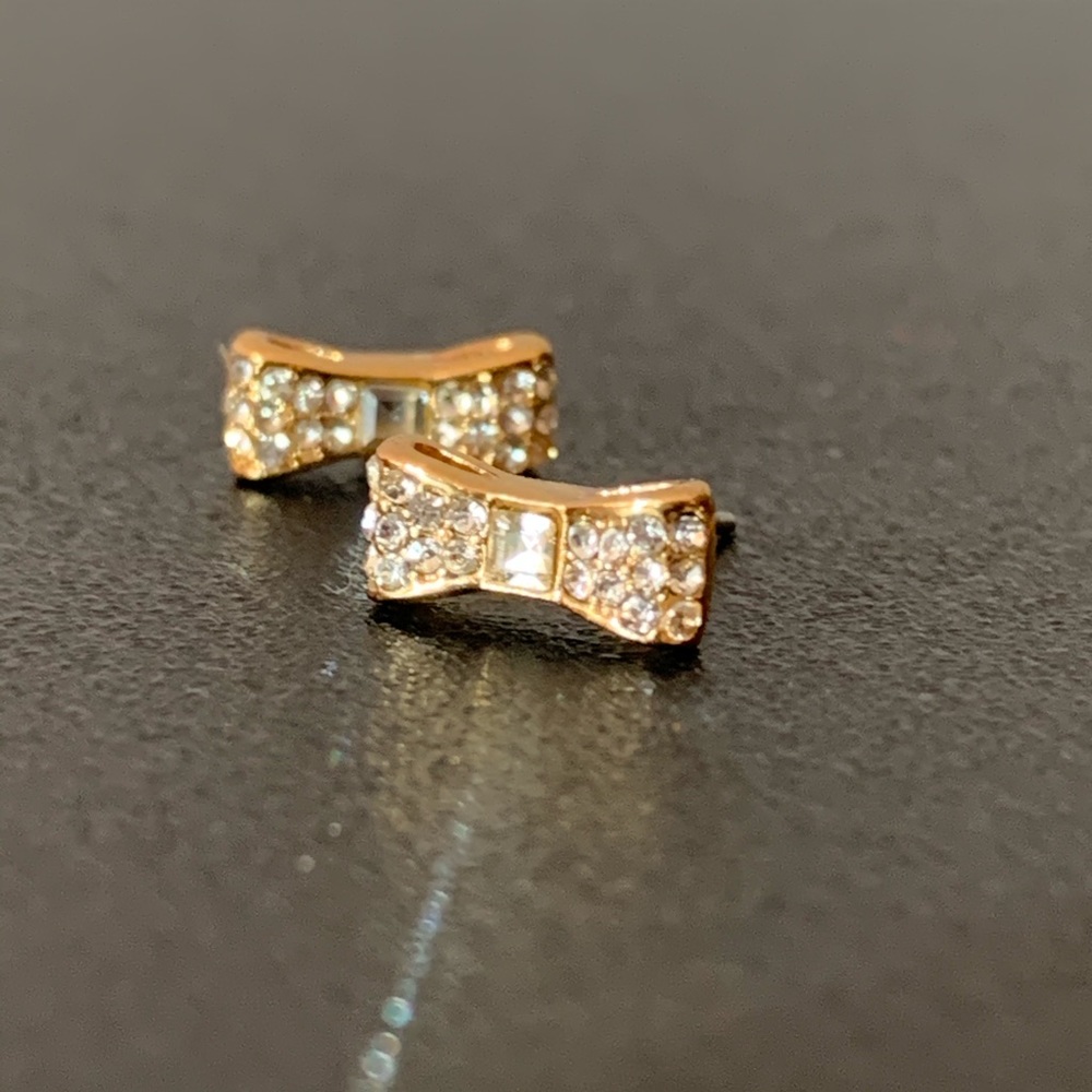 Kate Spade Gold Bow Earrings